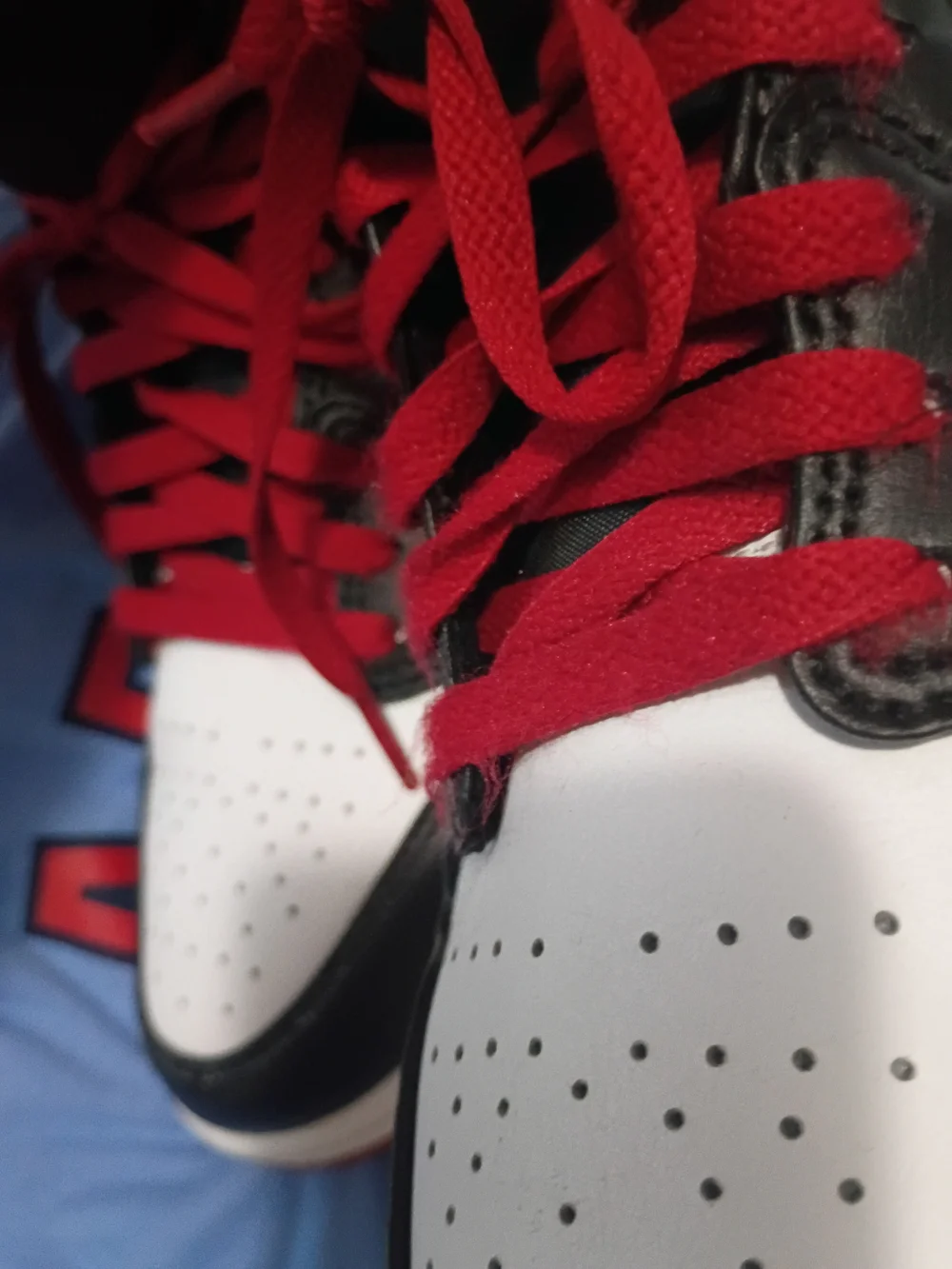 Flame Nike Air Men Mid 1 Clean White Jordan Like New
